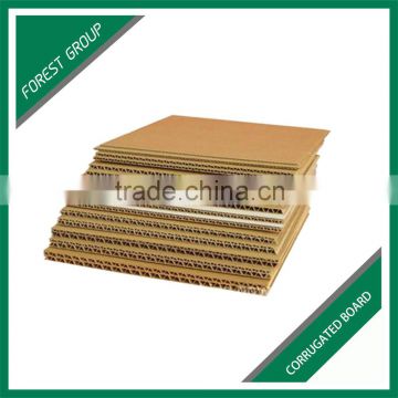 SINGLE WALL PERSONALIZED BROWN CORRUGATED CARDBOARD MADE IN CHINA FACTORY