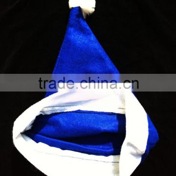 Blue Santa Claus Hat