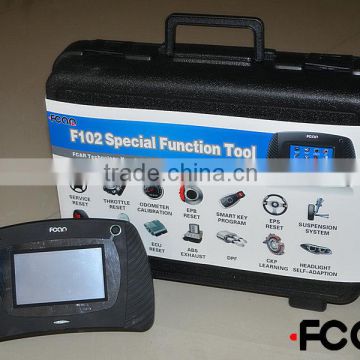 service reset, smart key program, odometer calibration, Throttle Reset, ABS, SRS, F102 special function tool