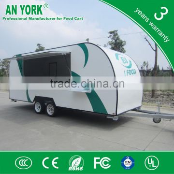 2015 HOT SALES BEST QUALITY pearl pannel foodcart fiber glass foodcart motorcycle foodcart