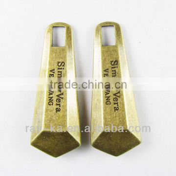 brass zipper slider