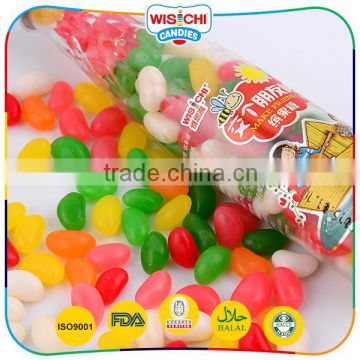 Bottle packing multicolor assorted fruit flavored mini fruit jelly