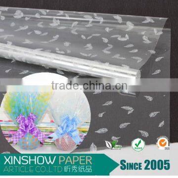 pp film/wrapping paper transparent holographic lamination film in our factory