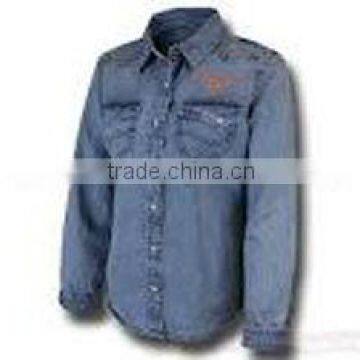 Denim shirts