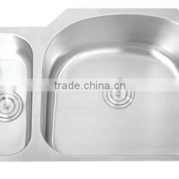 8152AR Jiangmen Manufacturer Stainless Steel Undermount Vessel Utility Sink