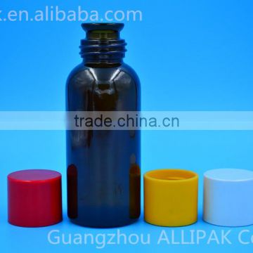 120ML amber bell mouthed glass bottle( type -A)