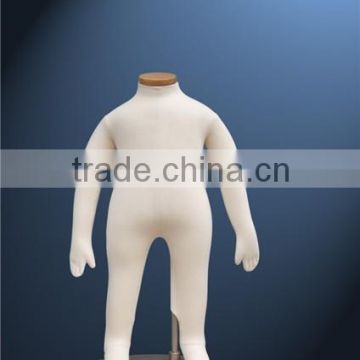 Lovely High Quality Fabric Full Body Baby Display Mannequin For Clothing Store