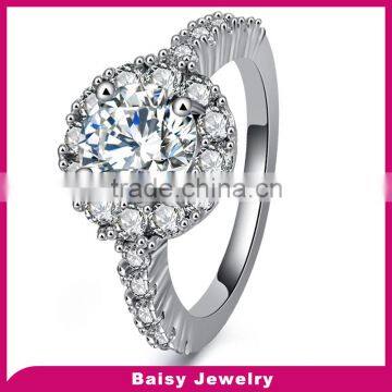 most popular wholesale Fashion Jewelry silver wedding ring