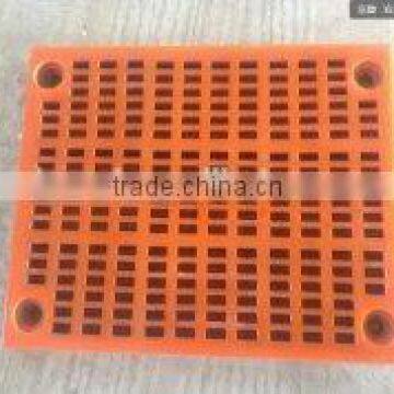 Low noise PU mining screen sieve for mining equipment