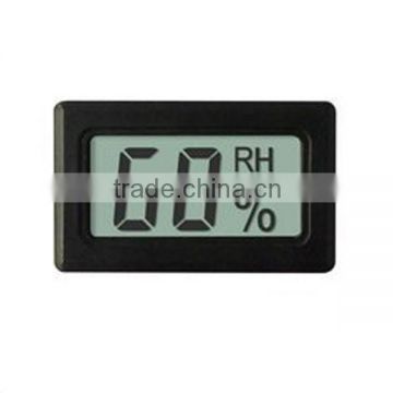 10RH to 99RH Measure Range Digital Thermometer Hygrometer With Two Button Battery