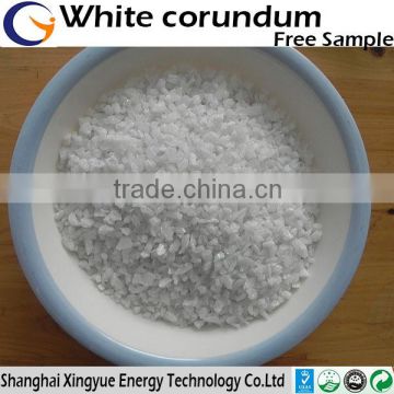 Factory supply 99.3%min white corundum competitive white corundum price