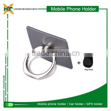 Customized logo metal mobile phone ring stent for samsung