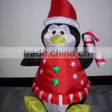 inflatable penguin toy