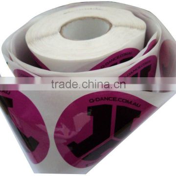 China manufacturer hot sale print sticker roll self-adhesive label stickers