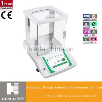 300g New Touch screen Analytical balances made in China 0.1mg