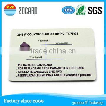 plastic contactless waterproof rfid door access control card for hotel