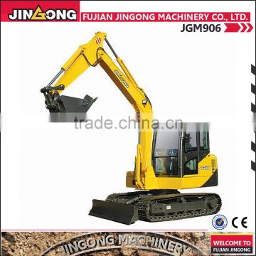 JGM906 small hydraulic automatic crawler excavator in dubai