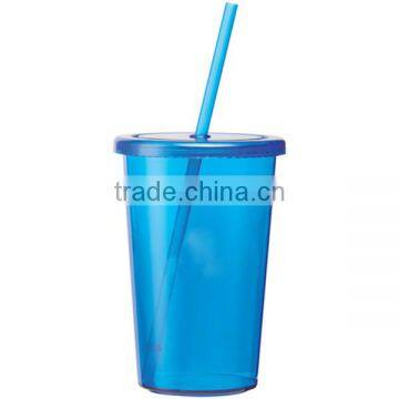 Promotional BPA-free Tumbler with Straw 16 oz LS Eplus