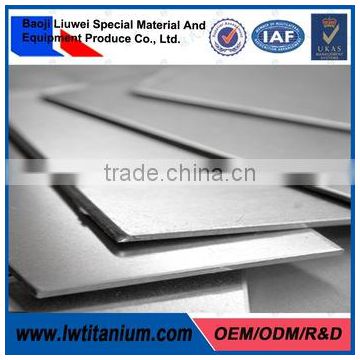 99.99% High Pure Gr1 Gr2 And Factory Supply Titanium Sheet