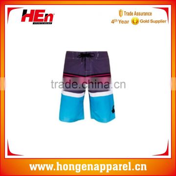 Hongen apparel 2016 new design man's swimwear&beach wear&man's board shorts