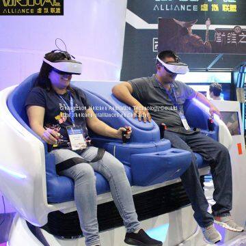 Earn Money VR Simulator 9d Virtual Reality Egg Chair VR Cinema For Sale