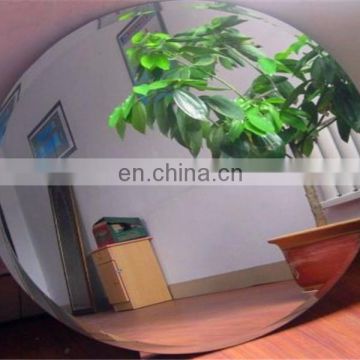 4mm Round Led Bathroom Mirror Glass With Digital Clock