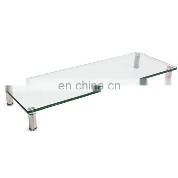 Strong and easy to clean glass table top with  professional polishing