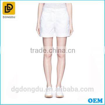 2016 Wholesale Women Low Waist White Shorts Summer casual Shorts