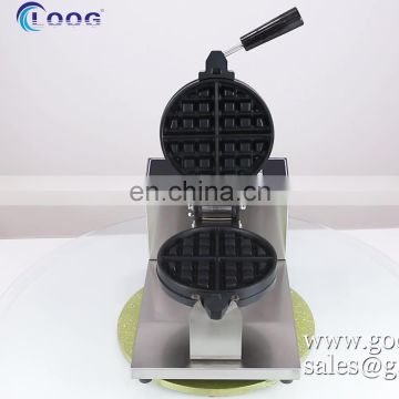 Personalized Mini Waffle Machine With Interchangeable Plate Kitchen Belgian Digital Non- stick Waffle Maker For Street Business