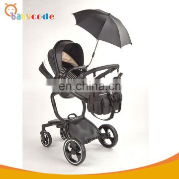 Most Popular High Foldable Baby Stroller 2 In 1 Luxury