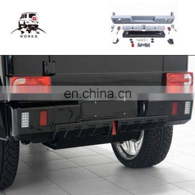 G class w463 G63 G500 B style rear bumper for w463 G350 G500 G63 G65 to B style rear bumper high quality PU material