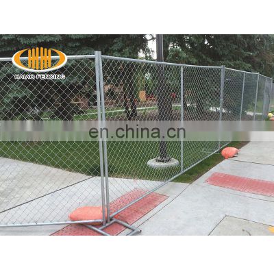 Factory Supply Iron Mesh Fence Chain Link Temporary Fence