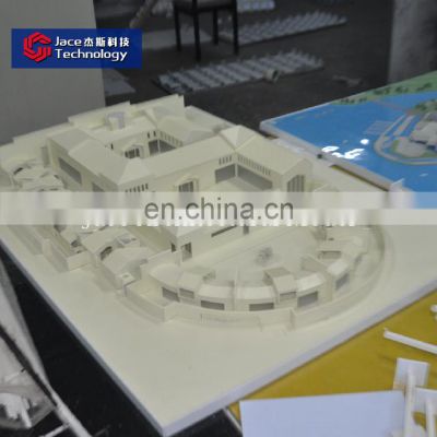 Architectural sand table model provide ancient building 3d real estate