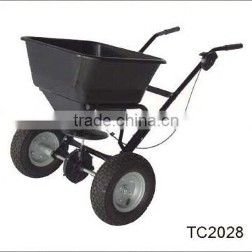 Tool cart fertilizer distributor