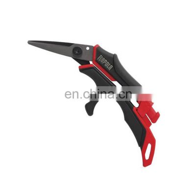 New Style Multi Tools Stainless steel Line Scissor Fishing Split Ring Pliers with inested spring
