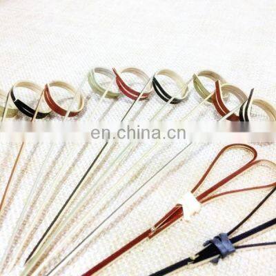 Top Quality Disposable Ring Bamboo Finger Skewer