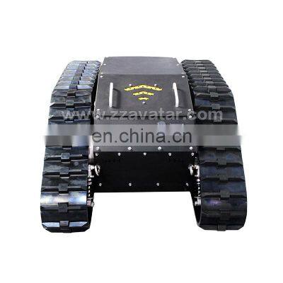 High quality Widely used AVT-10T rubber crawler robot chassis industrial robot fire fighting robot with good price