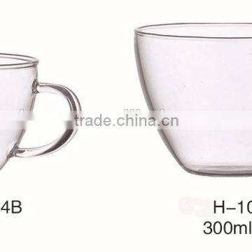 CE/EU/FDA/SGS/LFGB HIGH QUALITY BOROSILICATE GLASS MUG /DOUBLE WALL GLASS MUG/DOUBLE WALL GLASS CUP