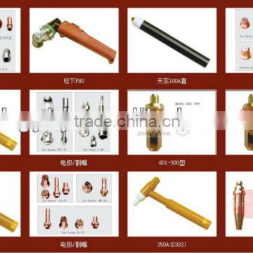 many kinds of tig torch head