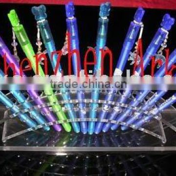 acrylic pen holder for 12pcs pens or pencils