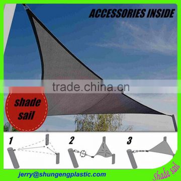 China sun shade sails plastic cover for garden and horticulture with UV resistance for Australia Market