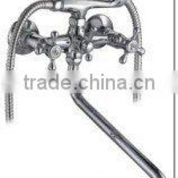 dual handle wall-mounted shower mixer(CE,ISO approved)