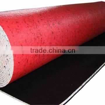 professional technic foam carpet underlay in China
