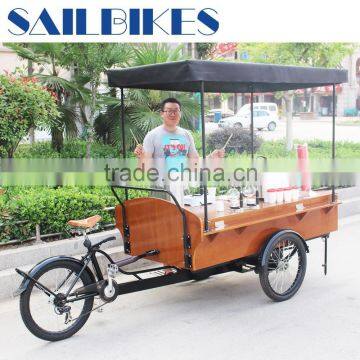 wooden vending carts/vending tricycles