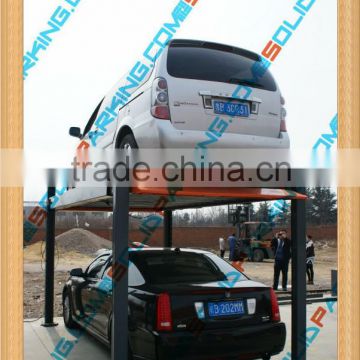 Dynamic smart electrical easy relocation four post car stacker