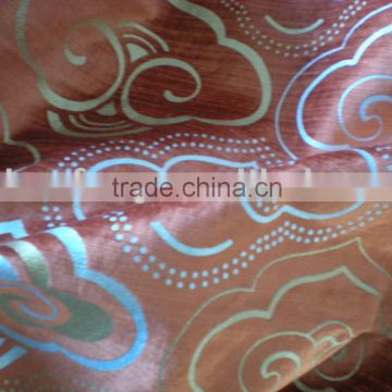 woven twill rayon/cotton slubs bronzed velveteen fabric for sofa cloth