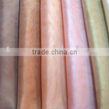 slender stripe organza curtain fabric