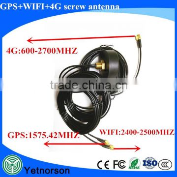 wifi +gps +4G combo Antenna screw mount car antenna