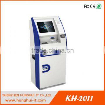 New Credit card Issuing machine / personalized membership card printing machine with ID/passport scanner