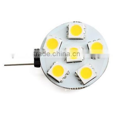 G4 0.5W 6x5050SMD 40LM 2700K Warm White Light LED Spot Bulb (12V)